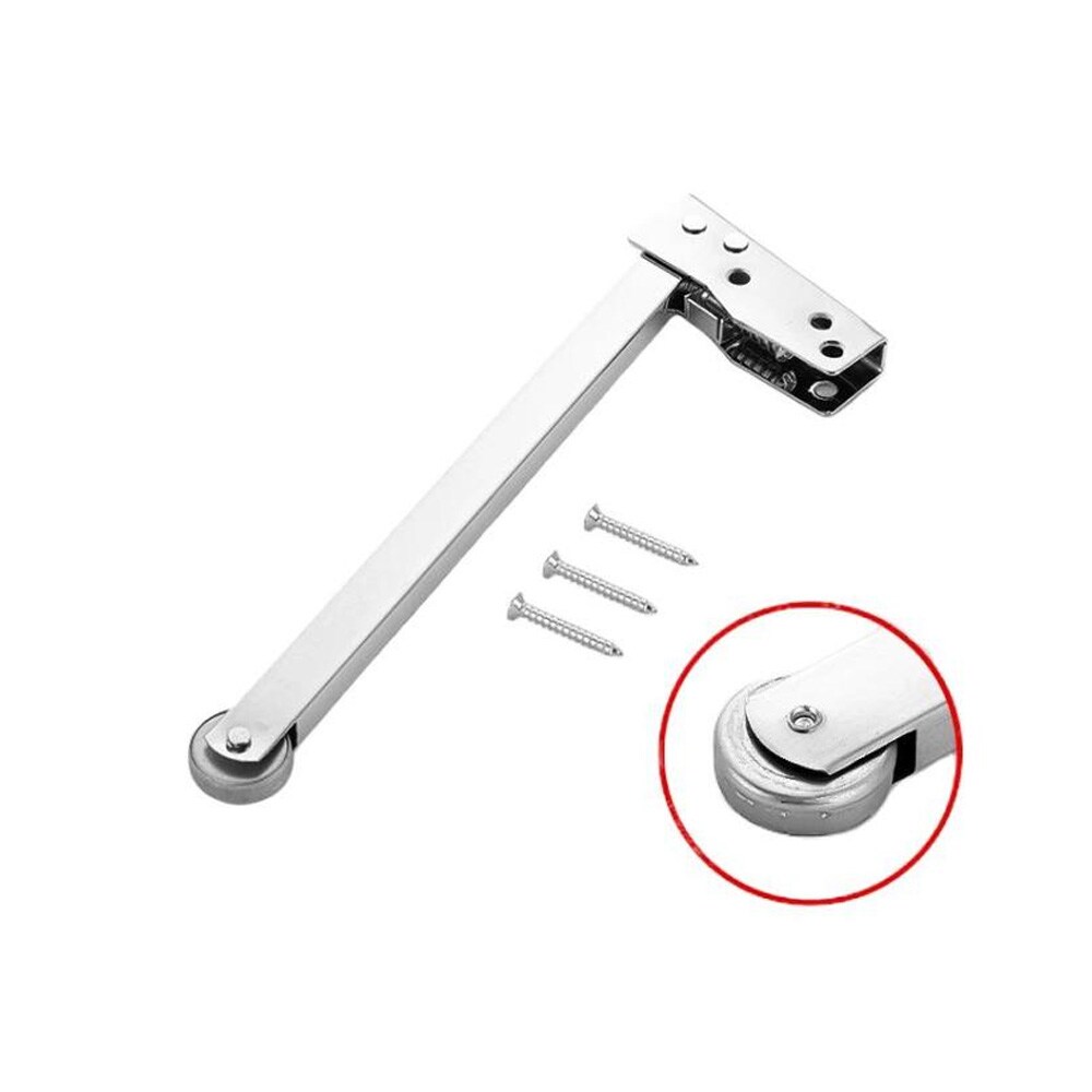 Pehmeästi sulkeutuva ovensuljin metallipyörillä (304 ruostumatonta terästä)