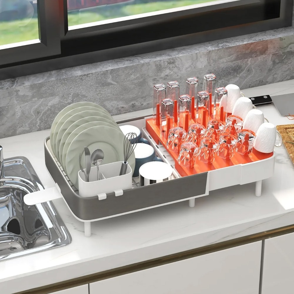 Ulosvedettävä tiskihylly