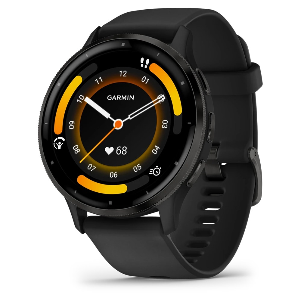 Garmin Venu 3 45mm GPS-älykello AMOLED-näytöllä - liuskekivenharmaa