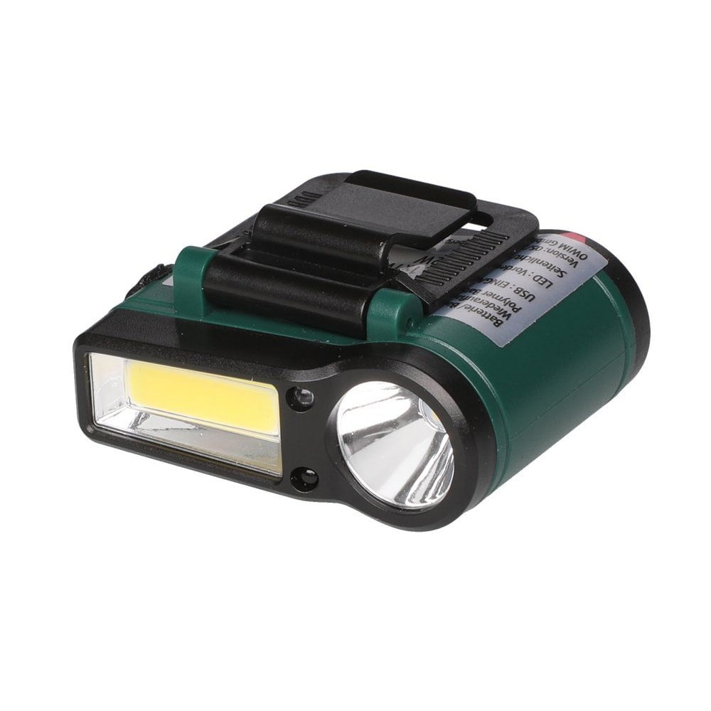 Tarmo Ladattava korkkivalo, jossa on anturi ja kiinnitysliitin