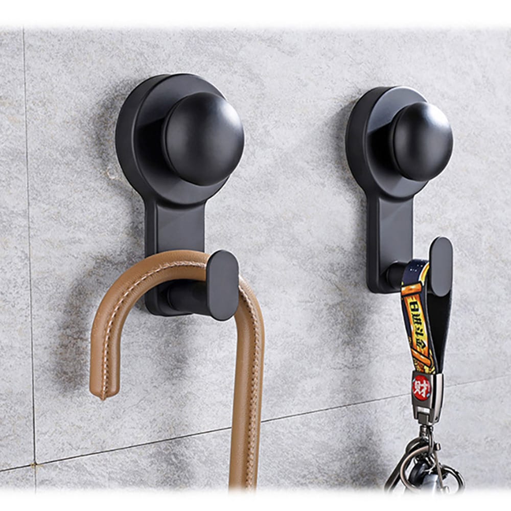 Koukku imutulpalla 2-pack - Svart