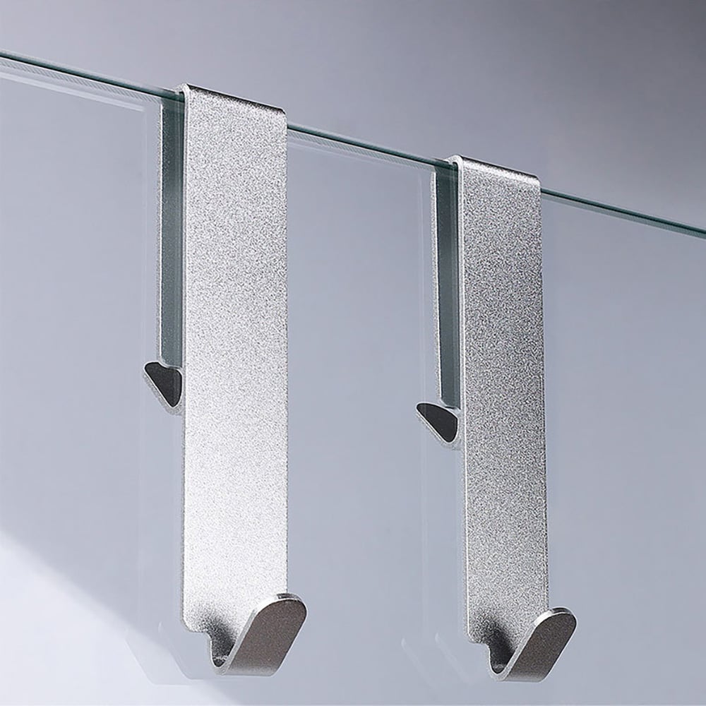 Suihkun oven ripustin - hopea