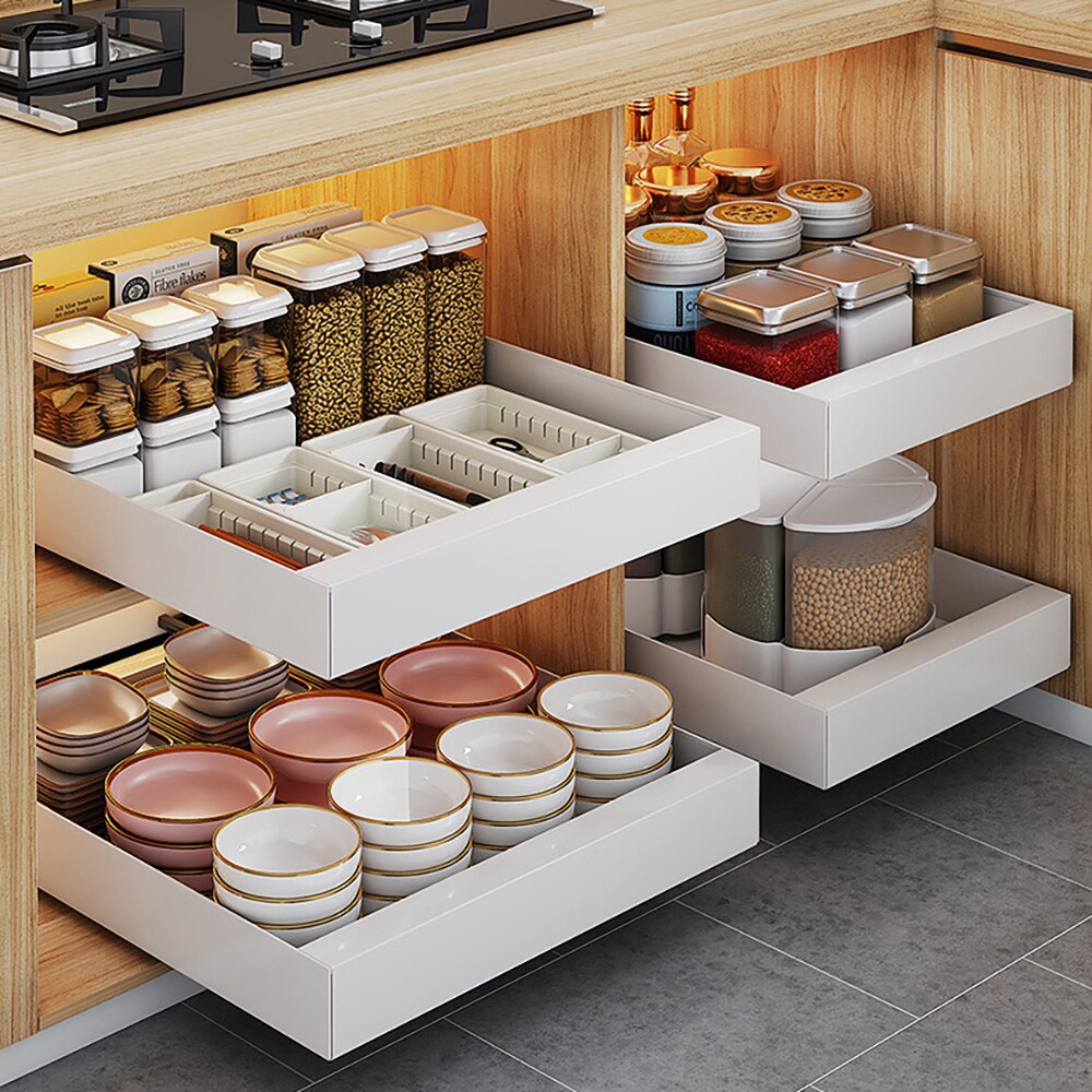 Ulosvedettävä laatikko keittiökaappeihin 40x43cm