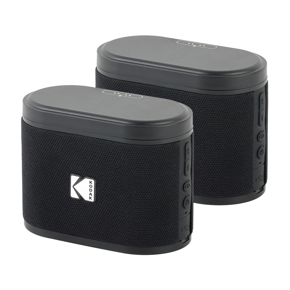 Kodak SoundBrix Bluetooth-kaiuttimet 2-pack - Svart