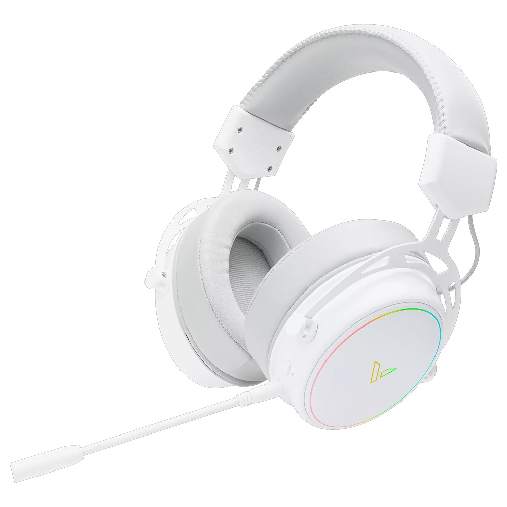 Rapoo VH800 langattomat pelikuulokkeet RGB:llä - valkoinen