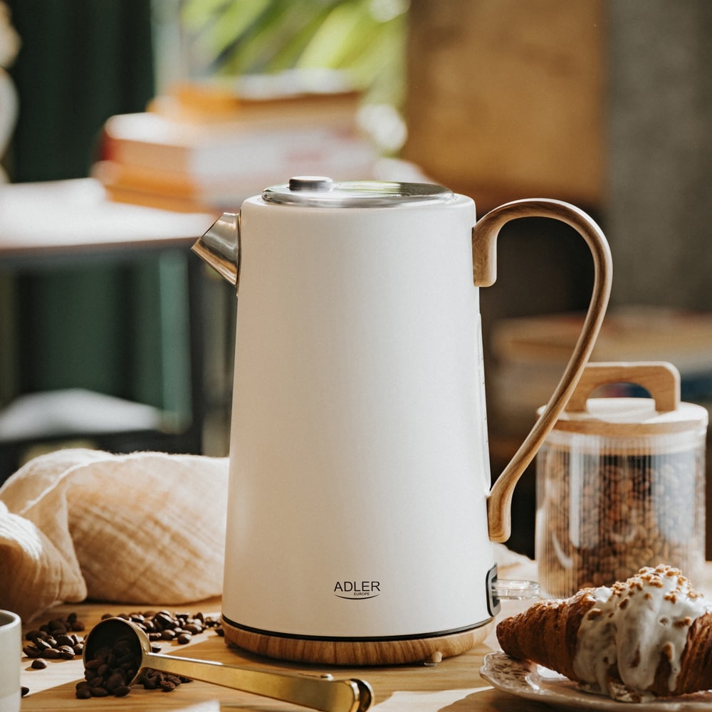 Vedenkeitin automaattisella sammutuksella 1.7L - Valkoinen