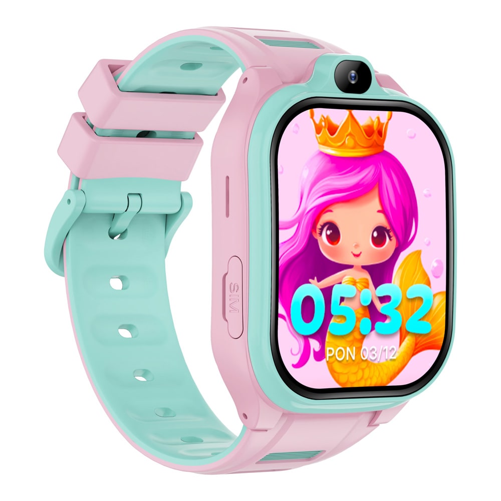 Forever Kids Boost KW-530 -älykello lapsille – GPS + Wi-Fi + 4G, videopuhelut, SOS, IP67, 800 mAh