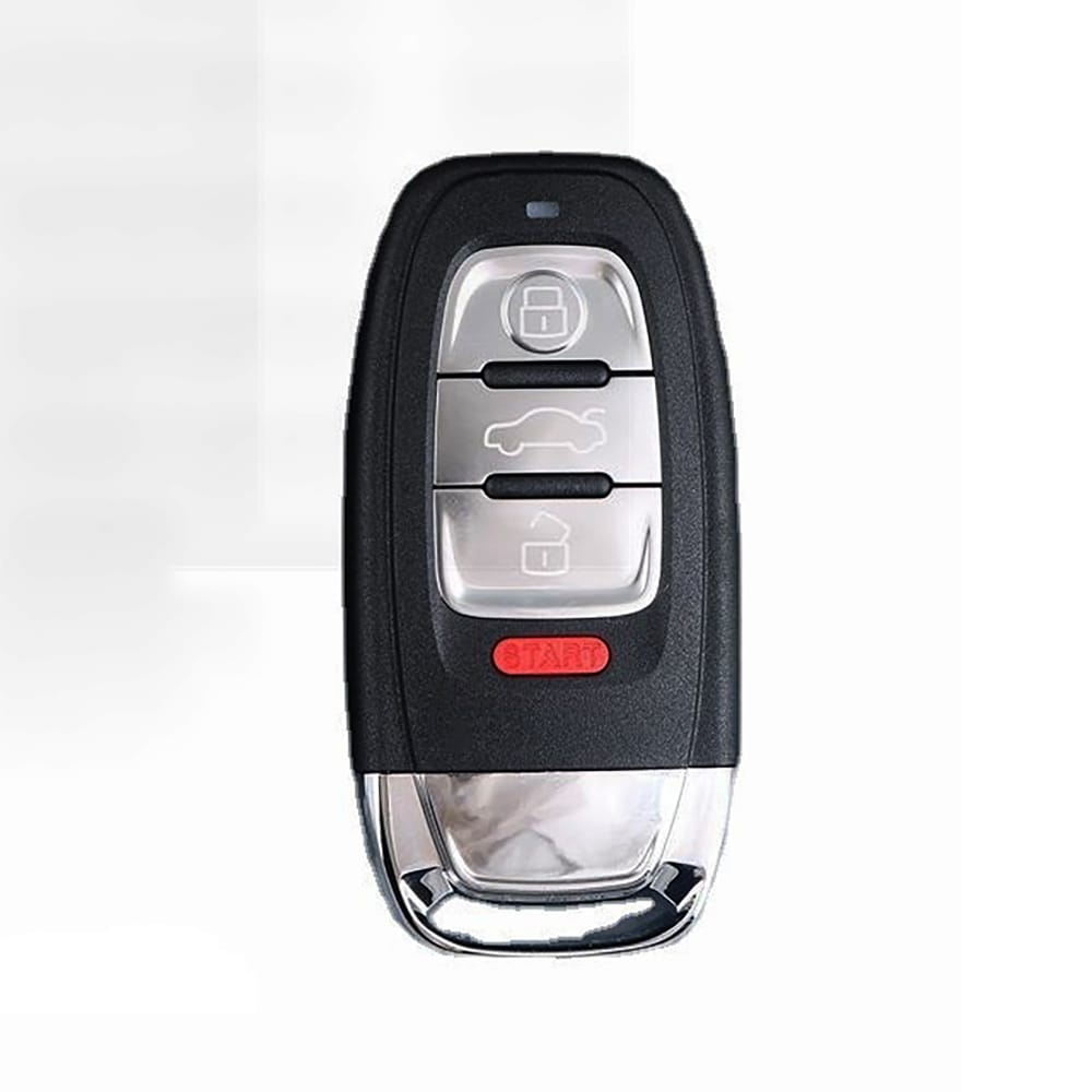 Auton avaimen kuori 3 + 1 painikkeella Audi A4L A6L A5 Q5 A7:ään