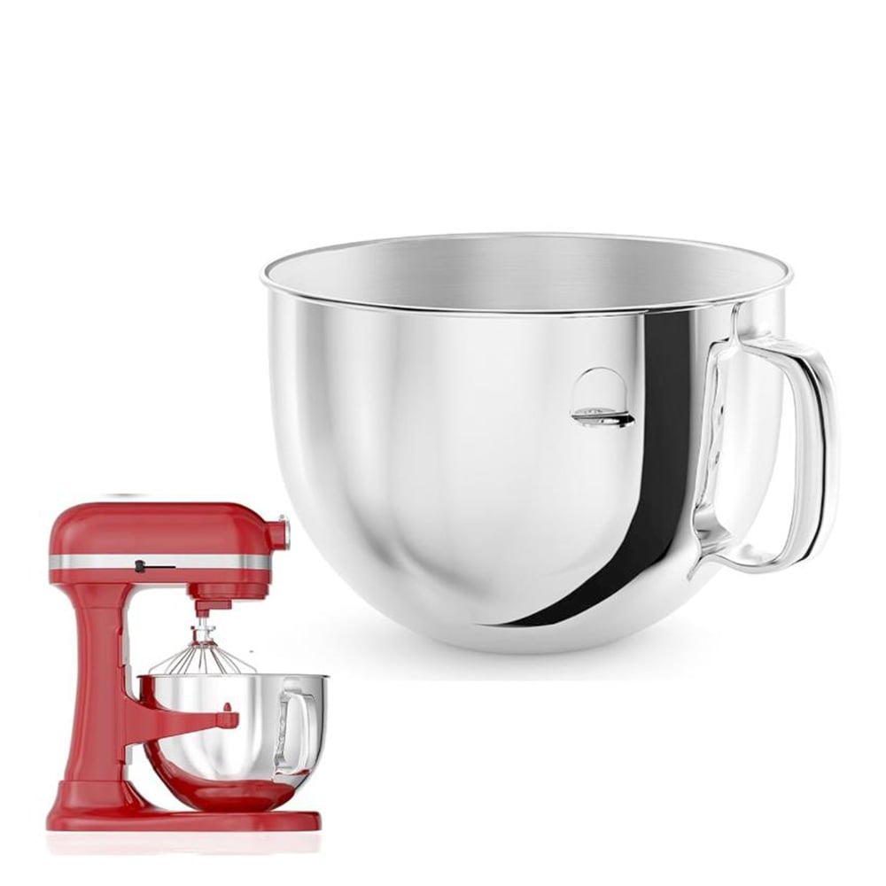 Ruostumattomasta teräksestä valmistettu sekoituskulho hintaan KitchenAid 5QT Pro / 6QT / 6QT Pro / 7QT / 7QT