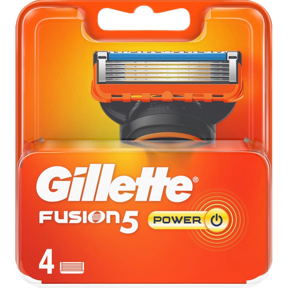 Gillette Fusion5 Power -parranajokone 4-pakkaus