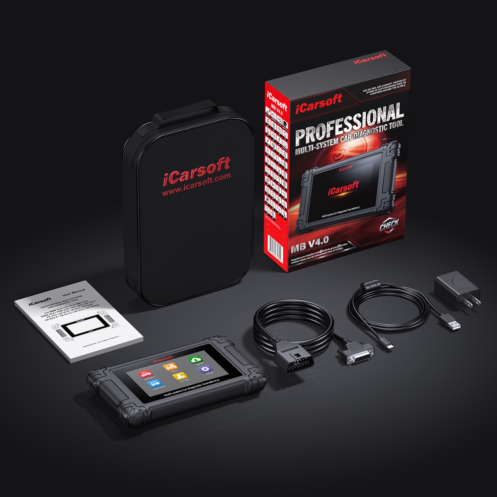 iCarsoft MB V4.0 auton diagnostiikka varten Mercedes-Benz / Sprinter / Smart / OBD2 diagnostinen työkalu / vikakoodinlukija auto