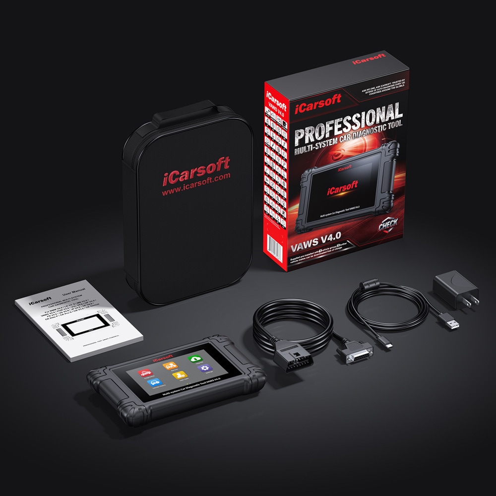 iCarsoft VAWS V4.0 Auton diagnostiikka Audi/VW/Seat/Skoda / OBD2 diagnostiikkatyökalu / vikakoodinlukija auto