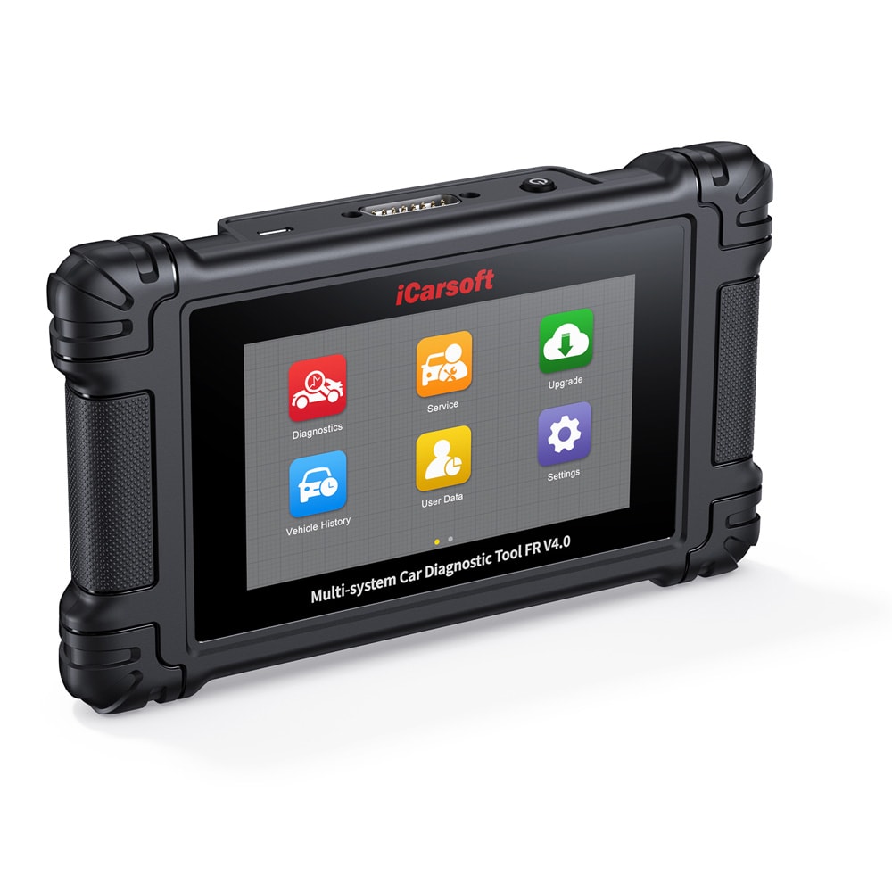 iCarsoft FR V4.0 OBD2-vikakoodinlukija ranskalaisille ja italialaisille autoille