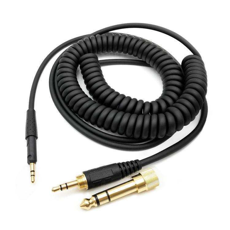 Äänikaapeli 2.5mm - 3.5+6.35mm Sennheiser HD6 / HD8 / HD7 / HD598 1.5m - Svart