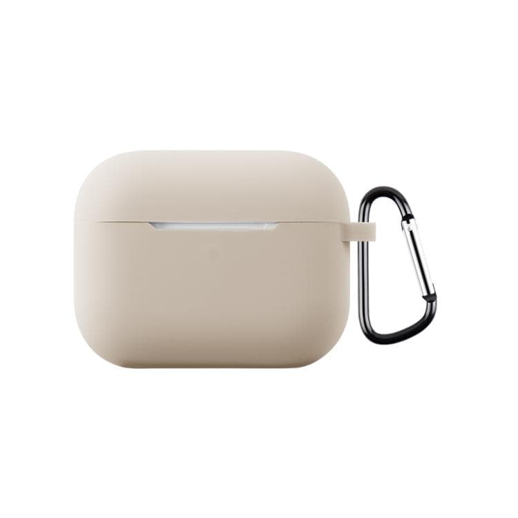 Silikonisuojus AirPods Pro 3:lle, jossa on ohjaamon koukku - Khaki värinen