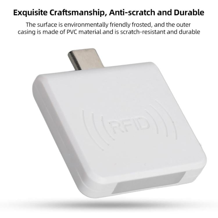 RFID-lukija 13.56MHz / 14443A USB-C-liittimellä varustettuna