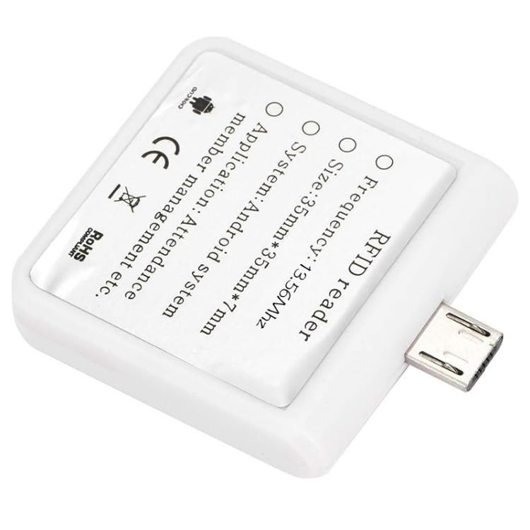 RFID-lukija 13.56MHz / 14443A MicroUSB-liittimellä varustettuna