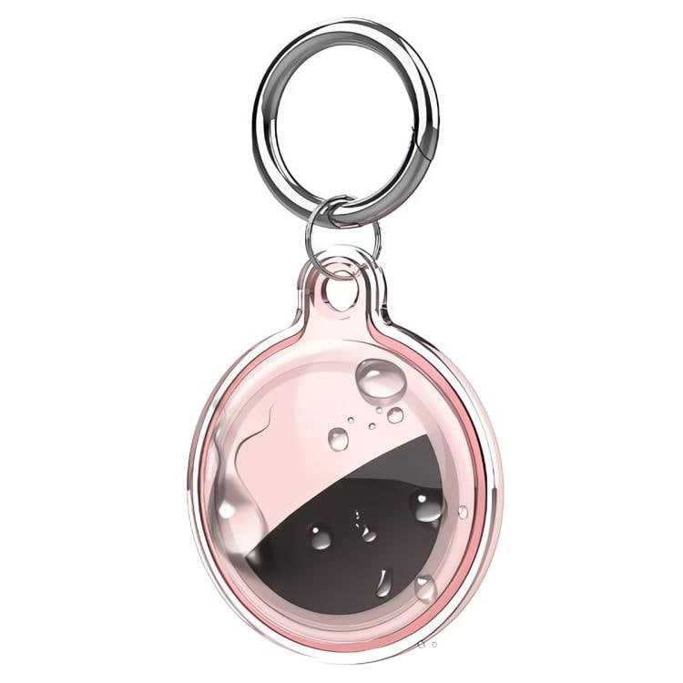 Vedenpitävä avaimenperä AirTagille Kirkas/Pinkki