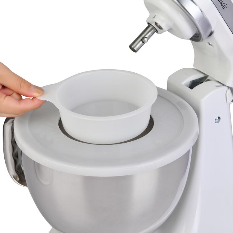 Elintarvikeluokan muovinen roiskesuoja KitchenAid 4,5 ja 5 qt keittiökoneeseen