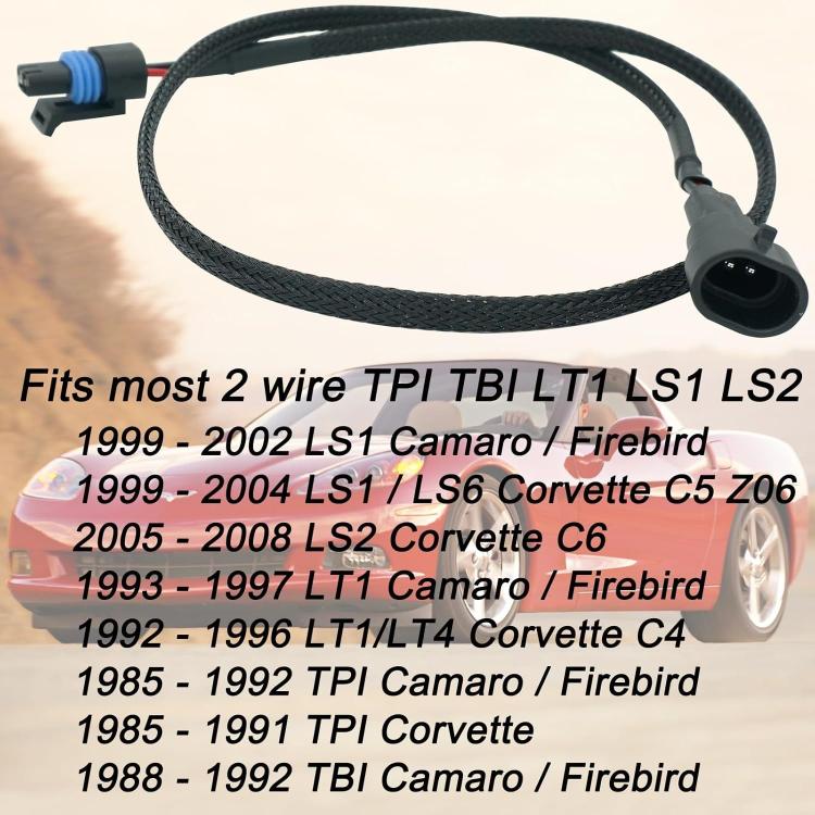 Lämpötila-anturin jatkokaapeli TPI-, TBI-, LT1-, LS1-, LS2- ja LSX-moottoreihin