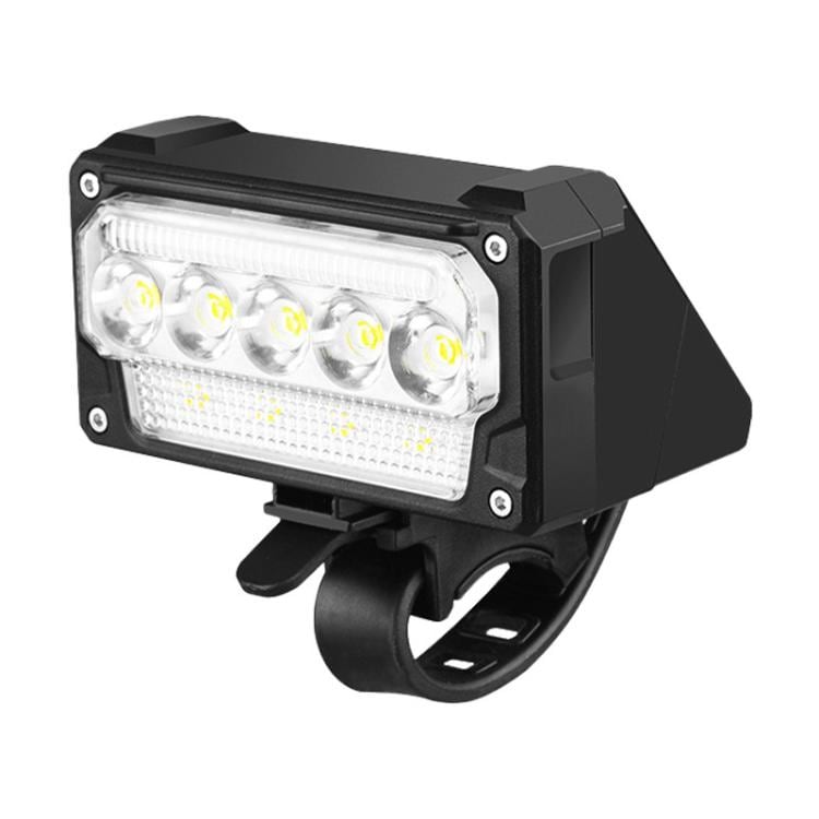 Polkupyörän valo, jossa on anturi ja ladattava akku