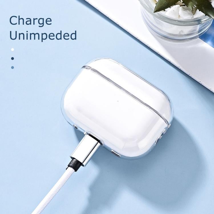 Suojakuori AirPods Pro 3:lle – läpinäkyvä