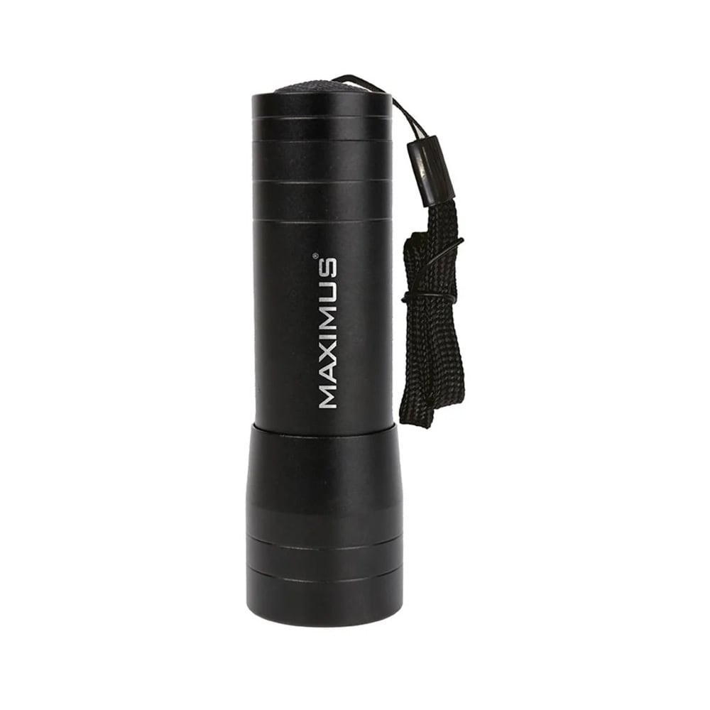 Maximus 3W LED-taskulamppu, jossa on 100 lumenia ja alumiinikotelo