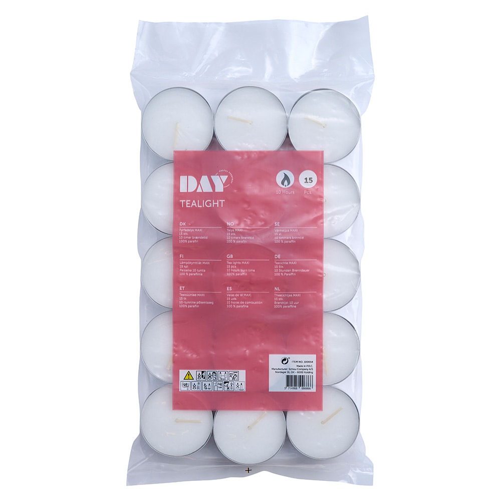 Day Maxi teevalot 15-pakkaus
