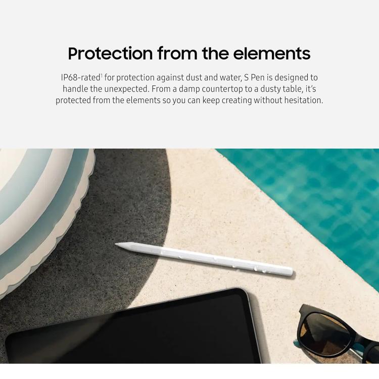 Stylus-kynä Samsung Galaxy Tab S11 / Tab S11 Ultra – Valkoinen