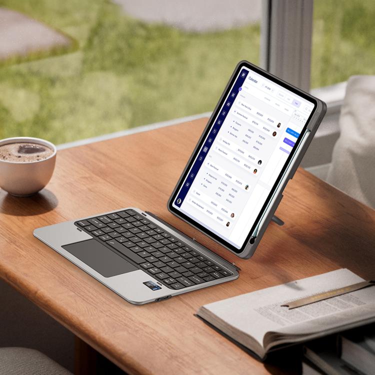 Irrotettava näppäimistökotelo iPad Air 11 (2024 / 2025) / Air 4 / 5 – Musta