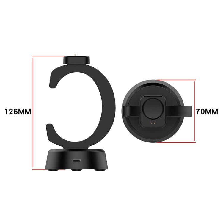 Magneettiliitännällä varustettu latausteline Amazfit T-Rex 3 Pro:lle