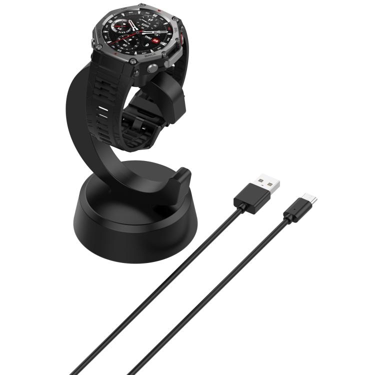 Magneettiliitännällä varustettu latausteline Amazfit T-Rex 3 Pro:lle