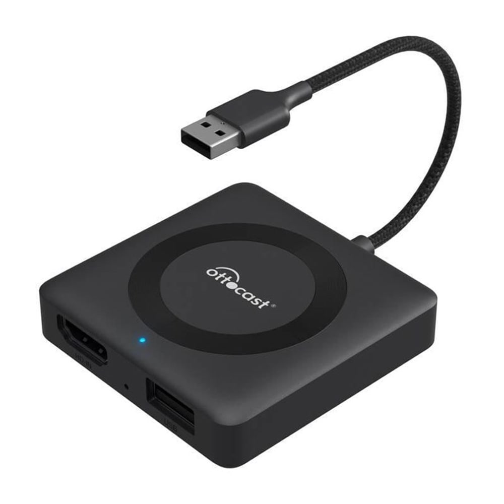 Ottocast MAX TV CarPlay- ja Android Auto -sovitin CA361-C4