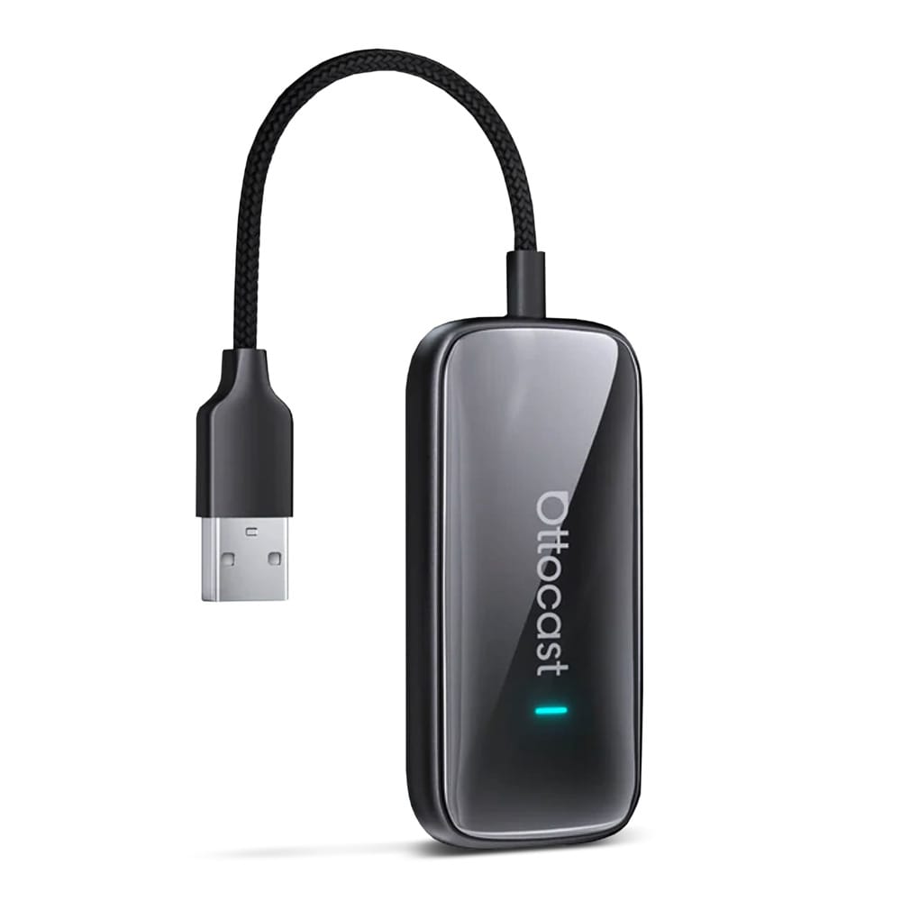 Ottocast Play2Video Ultra langaton CarPlay- ja Android Auto -sovitin