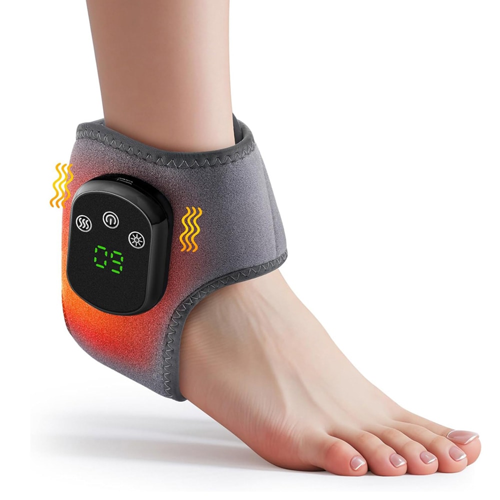 Jalkahieroja lämmöllä / Nilkkahieronta / Tärinähoito