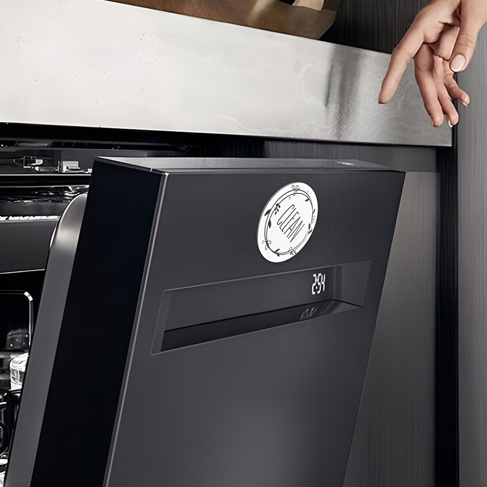 Astianpesukonemagneetti Dirty / Clean -ilmaisimella