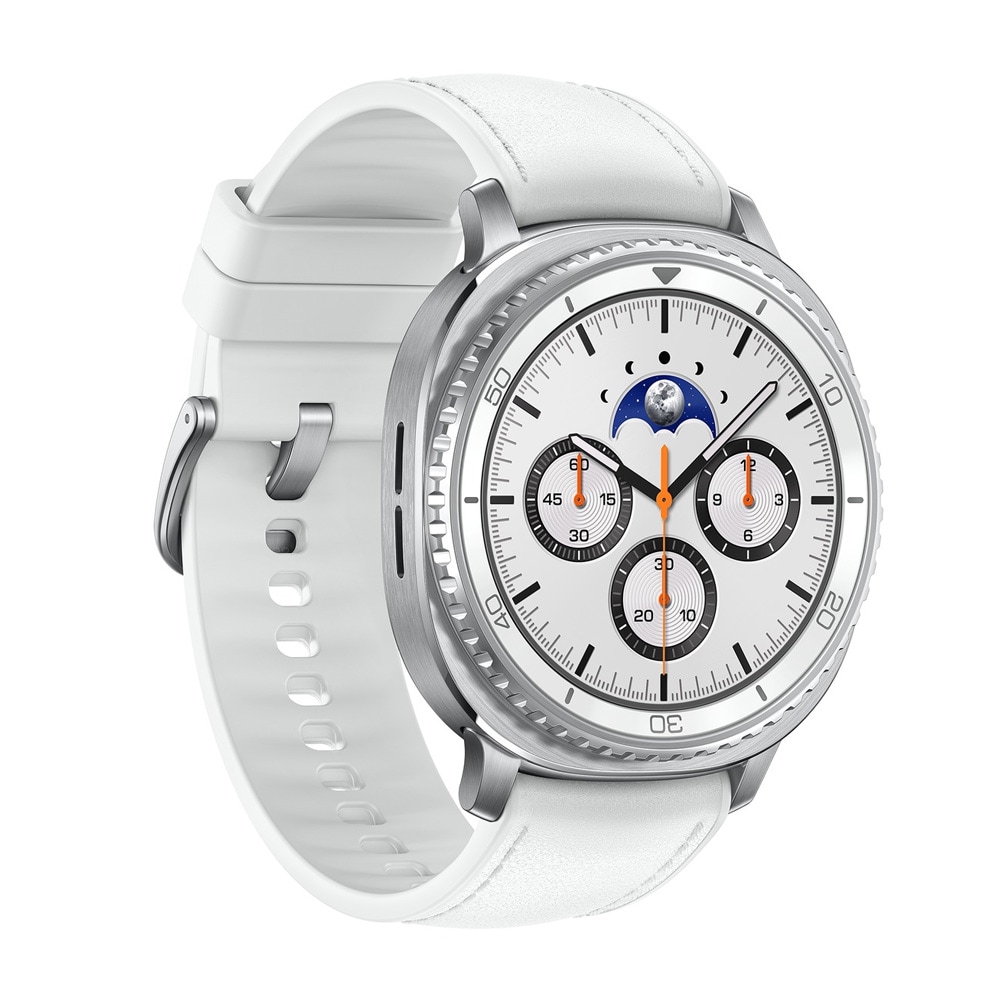 Samsung Galaxy Watch8 Classic LTE 46 mm - SM-L505FZWAEUE valkoinen