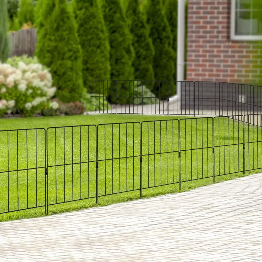 Ruostumattomasta teräksestä valmistettu puutarhaosaaja, jossa on joustava muotoilu - 25 kpl-pakkaus