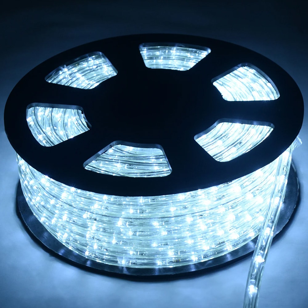LED-valosilmukka 10 m, jossa 360 viileän valkoista LEDiä