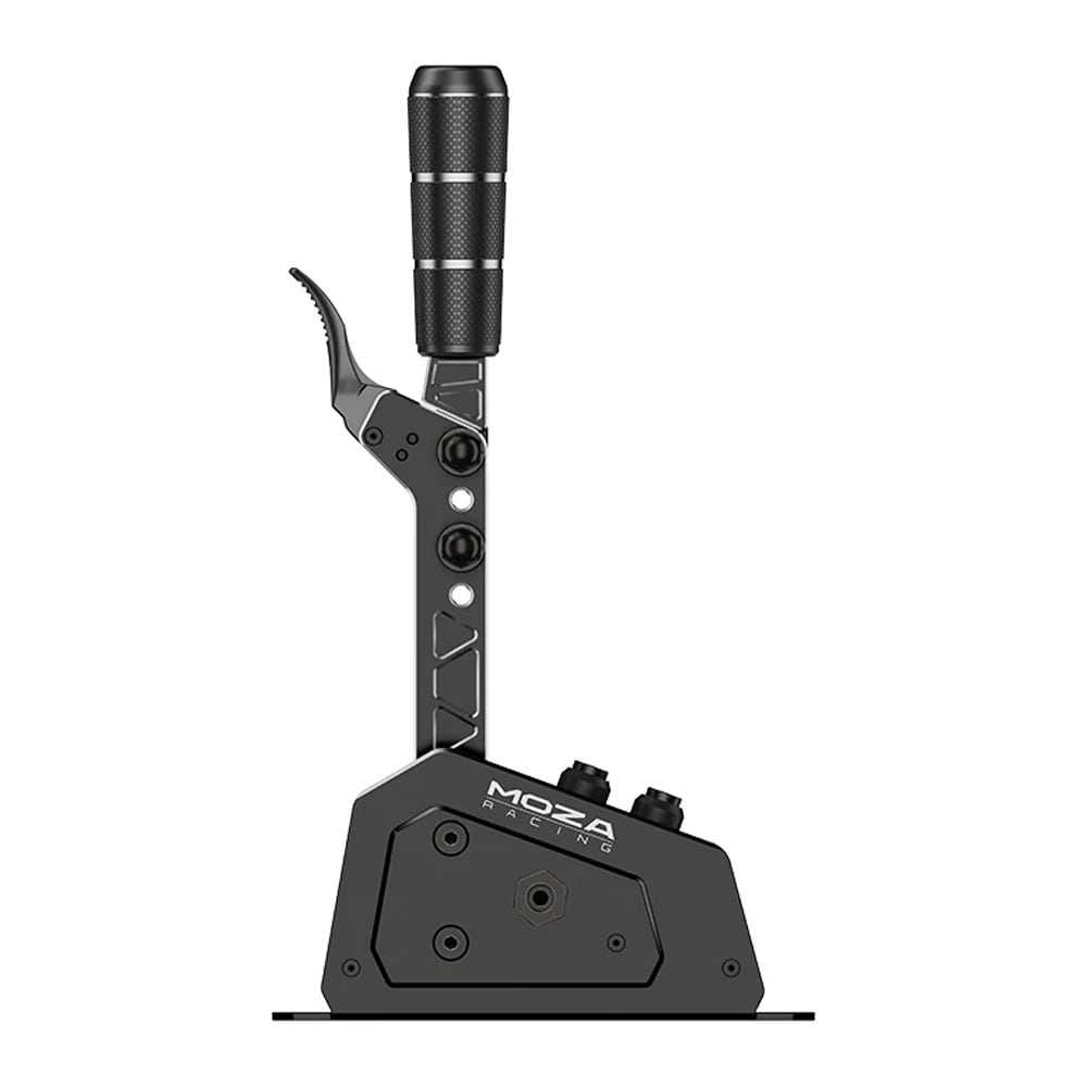 Moza Racing SGP Metallinen peräkkäisvaihteisto säädettävällä vastuksella ja RGB-painikkeilla PC:lle