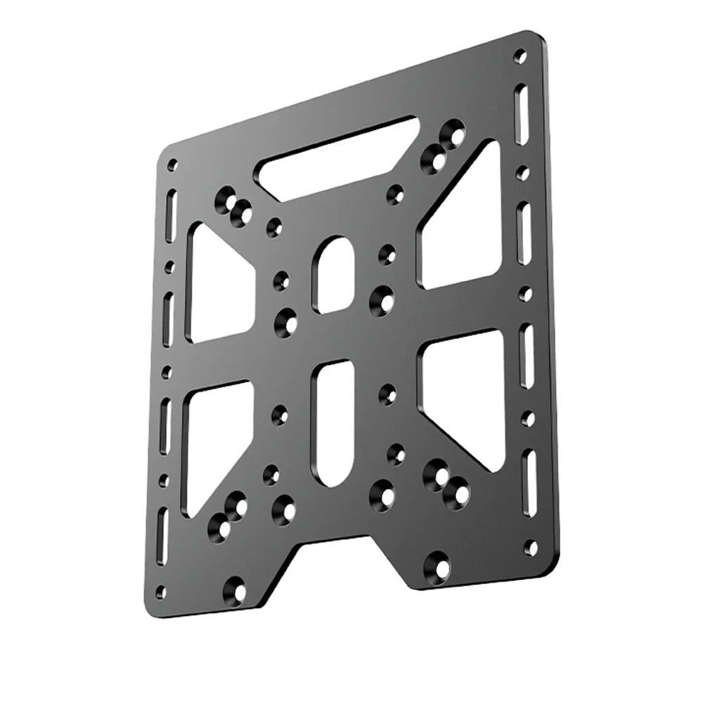 Moza teräksinen kiinnityssovitin lentosimulaattorin lentopohjaa ja ohjaimia varten