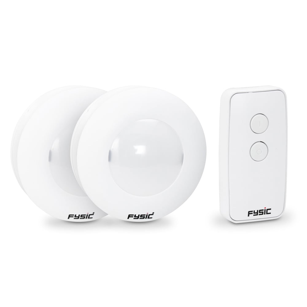 Fysic Langaton LED-yövalo kaukosäätimellä