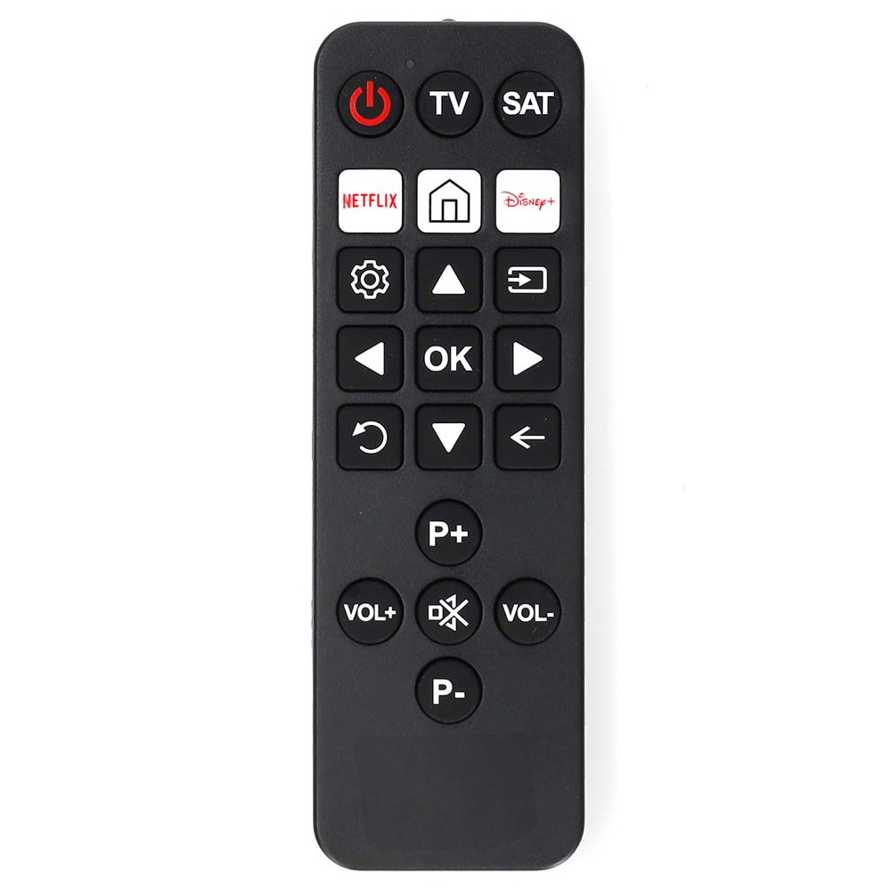 Nedis TV:n yleiskaukosäädin - erittäin suurilla painikkeilla varustettuna