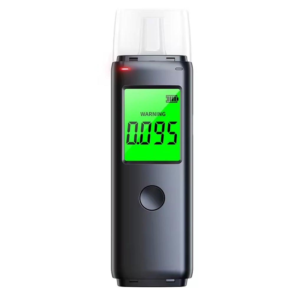 Hengityskoje, jossa on puolijohdeanturi 0,00-4,00 ‰ ja LCD-näyttö