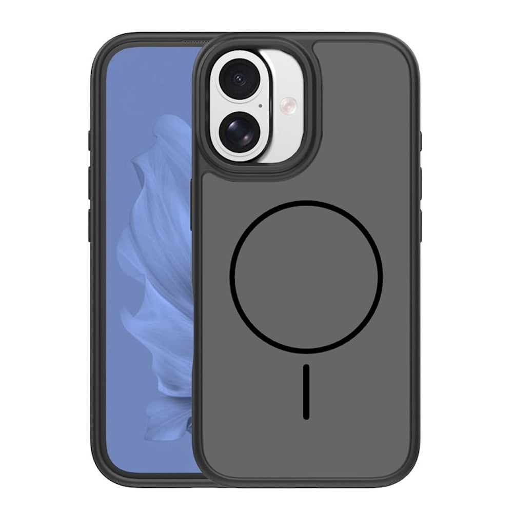 Ohut takakuori MagSafe-järjestelmällä iPhone 16:lle - Svart