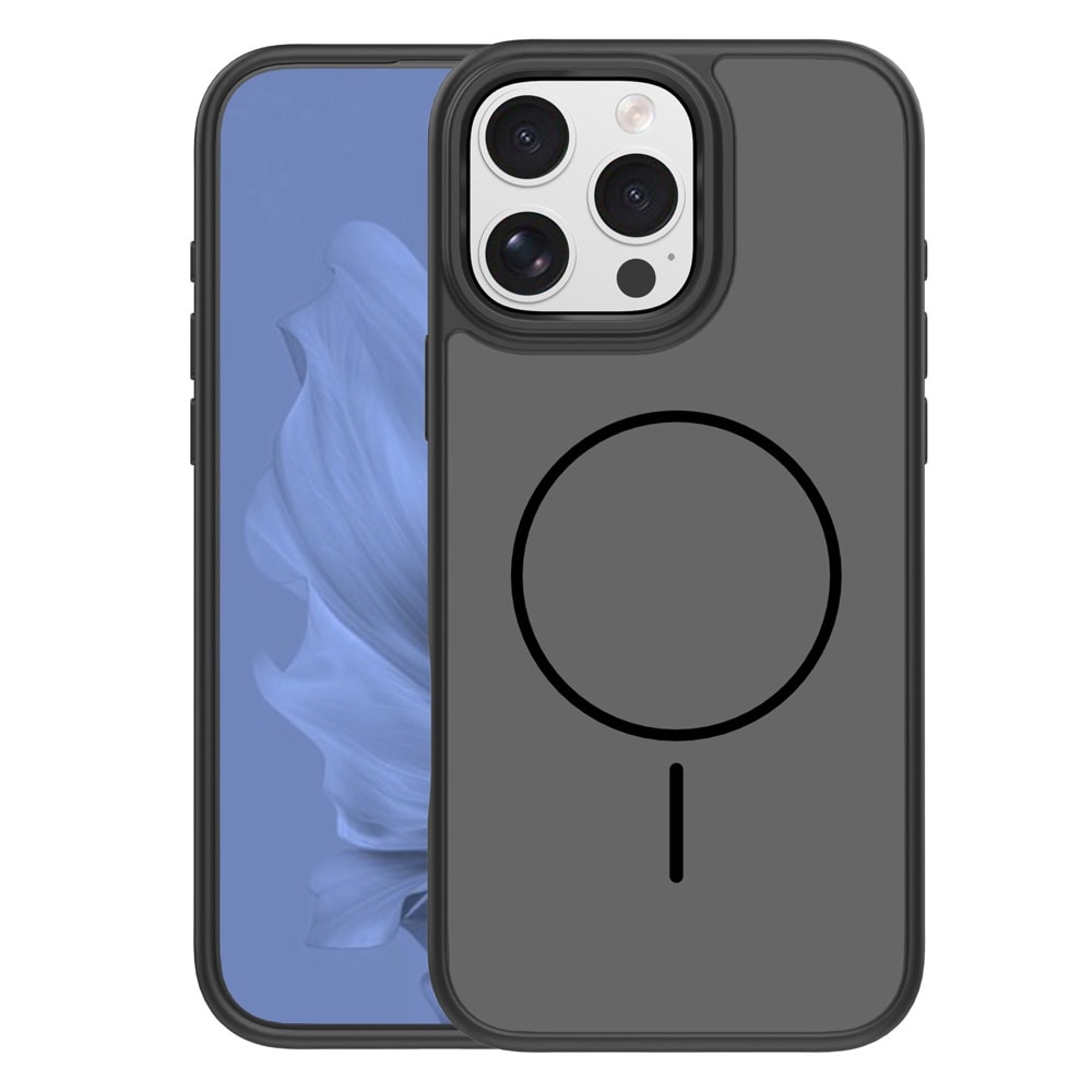 Ohut takakuori MagSafe-moduulilla iPhone 16 Pro:lle - Svart