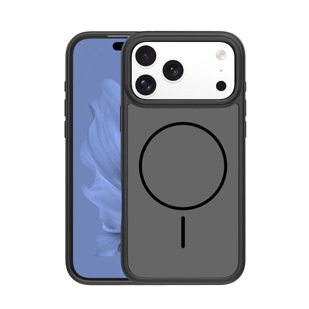 Ohut takakuori MagSafe-moduulilla 17 Pro:lle iPhone - Svart