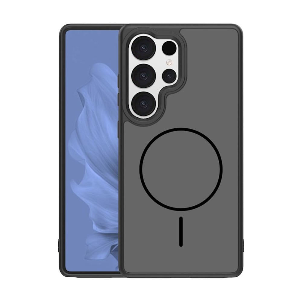 Ohut takakuori MagSafe-moduulille Samsung Galaxy S26 Ultra - Svart - Svart