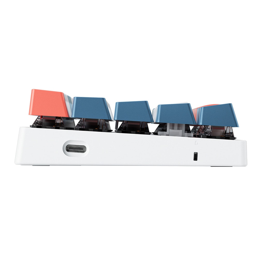 Machenike K500-B61 60 % mekaaninen pelinäppäimistö – gaming keyboard – valkoinen/sininen
