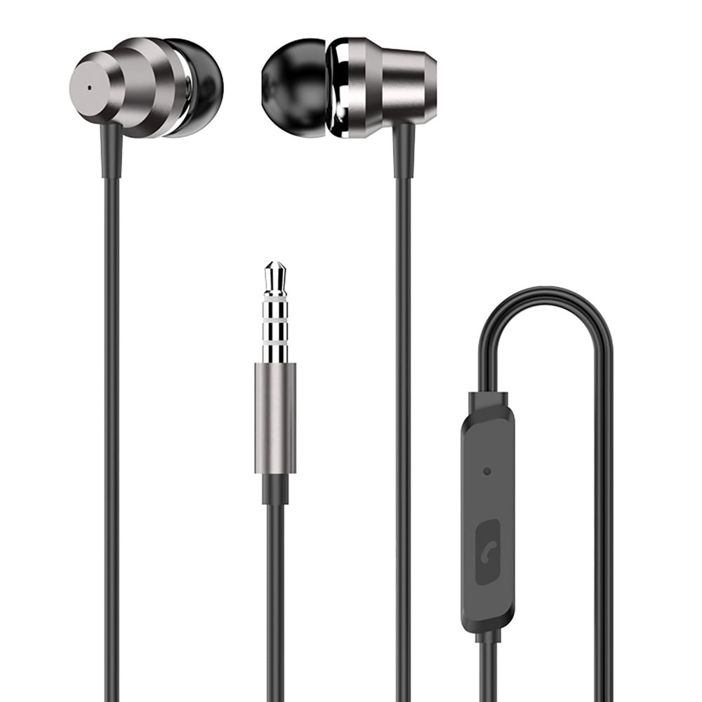 Dudao X10PRO In-ear-kuulokkeet mikrofonilla 3,5 mm - Svart